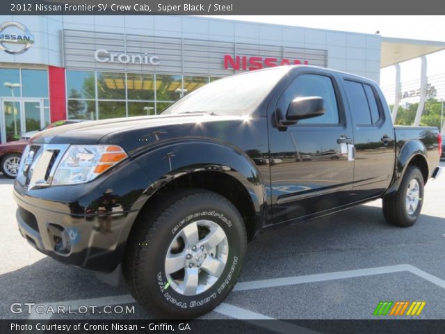 2012 Nissan Frontier SV Crew Cab in Super Black