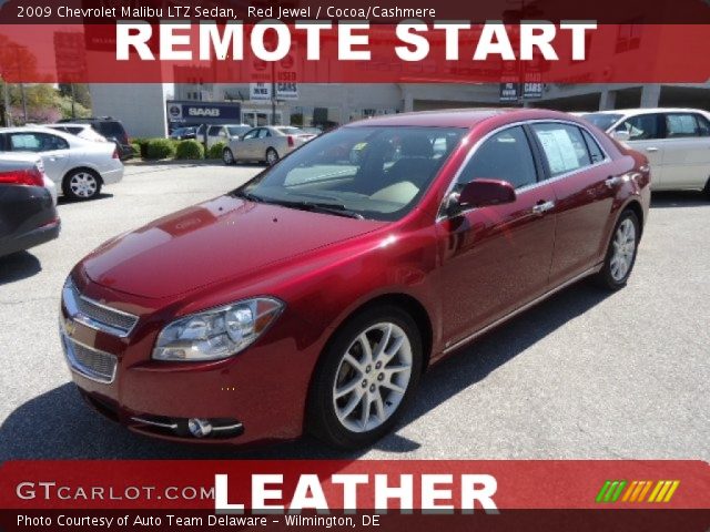 2009 Chevrolet Malibu LTZ Sedan in Red Jewel