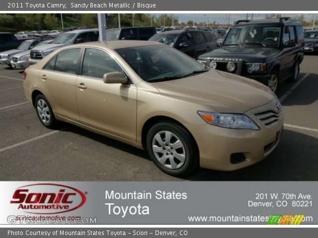 2011 Toyota Camry  in Sandy Beach Metallic