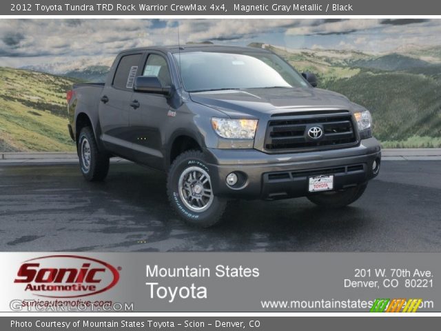 2012 Toyota Tundra TRD Rock Warrior CrewMax 4x4 in Magnetic Gray Metallic