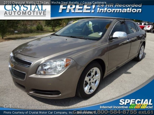 2010 Chevrolet Malibu LS Sedan in Mocha Steel Metallic