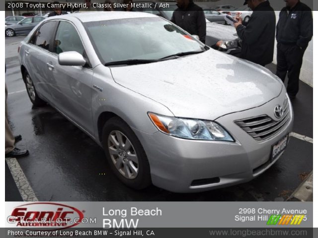 2008 Toyota Camry Hybrid in Classic Silver Metallic