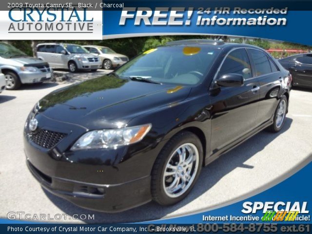 2009 Toyota Camry SE in Black