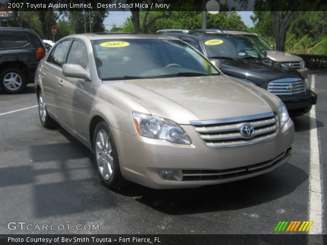 2007 Toyota Avalon Limited in Desert Sand Mica
