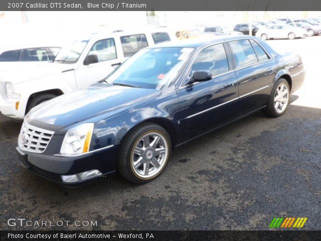 2007 Cadillac DTS Sedan in Blue Chip