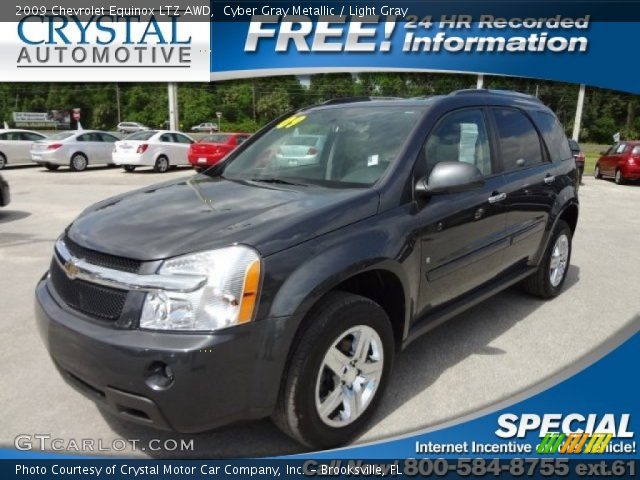 2009 Chevrolet Equinox LTZ AWD in Cyber Gray Metallic