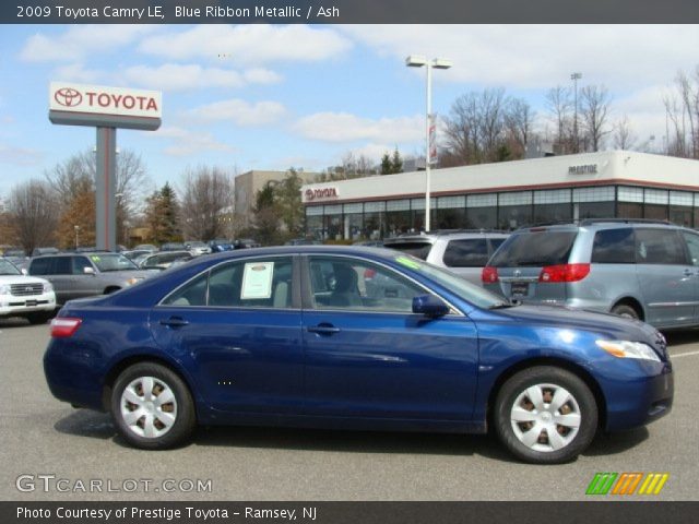 2009 Toyota Camry LE in Blue Ribbon Metallic