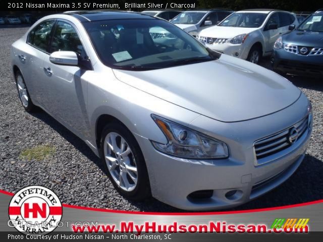 2012 Nissan Maxima 3.5 SV Premium in Brilliant Silver