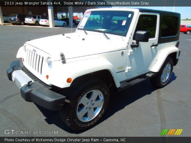 2010 Jeep Wrangler Sahara 4x4 in Stone White