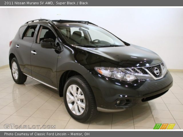 2011 Nissan Murano SV AWD in Super Black