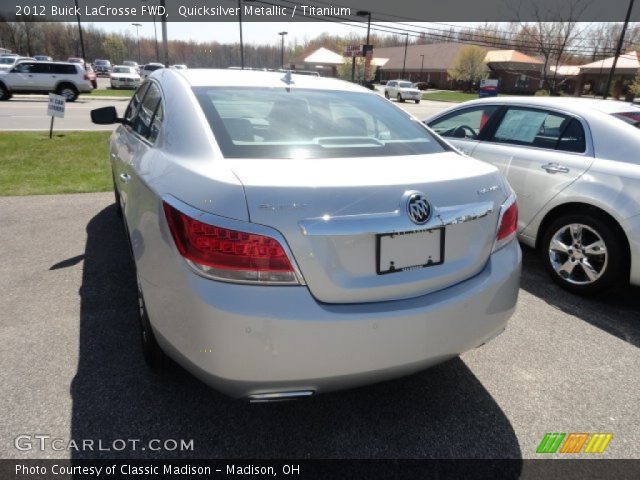 2012 Buick LaCrosse FWD in Quicksilver Metallic