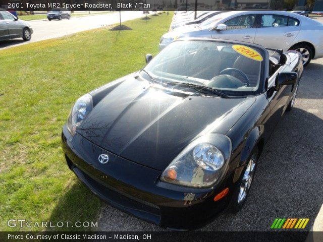 2001 Toyota MR2 Spyder Roadster in Black