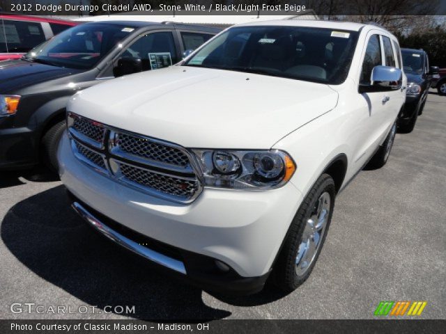 2012 Dodge Durango Citadel AWD in Stone White