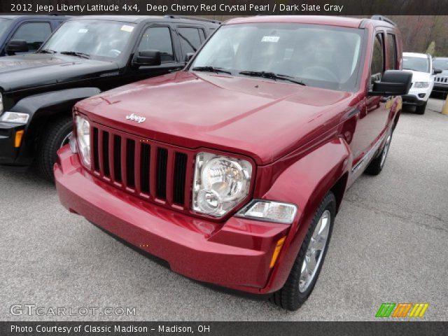 2012 Jeep Liberty Latitude 4x4 in Deep Cherry Red Crystal Pearl