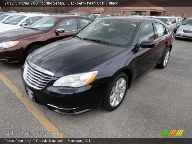 2012 Chrysler 200 Touring Sedan in Blackberry Pearl Coat