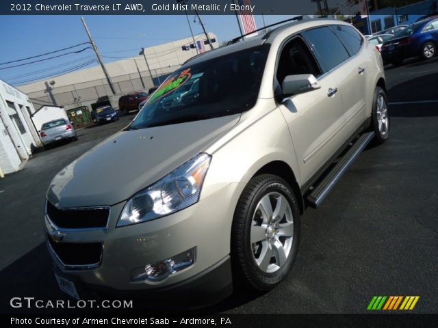 2012 Chevrolet Traverse LT AWD in Gold Mist Metallic
