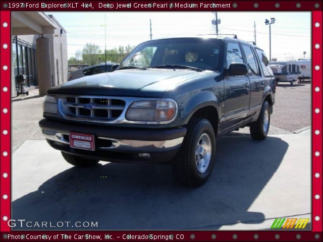 1997 Ford Explorer XLT 4x4 in Deep Jewel Green Pearl