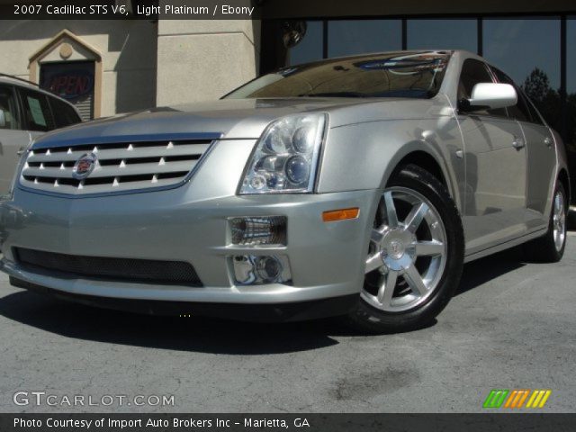 2007 Cadillac STS V6 in Light Platinum