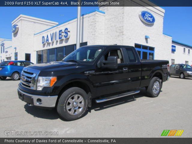 2009 Ford F150 XLT SuperCab 4x4 in Black