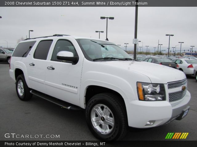 2008 Chevrolet Suburban 1500 Z71 4x4 in Summit White