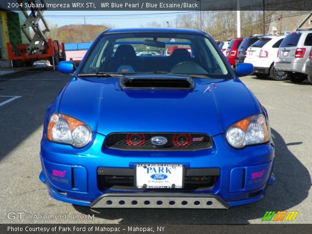 2004 Subaru Impreza WRX STi in WR Blue Pearl