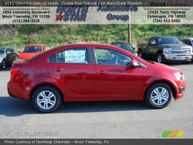 2012 Chevrolet Sonic LS Sedan in Crystal Red Tintcoat
