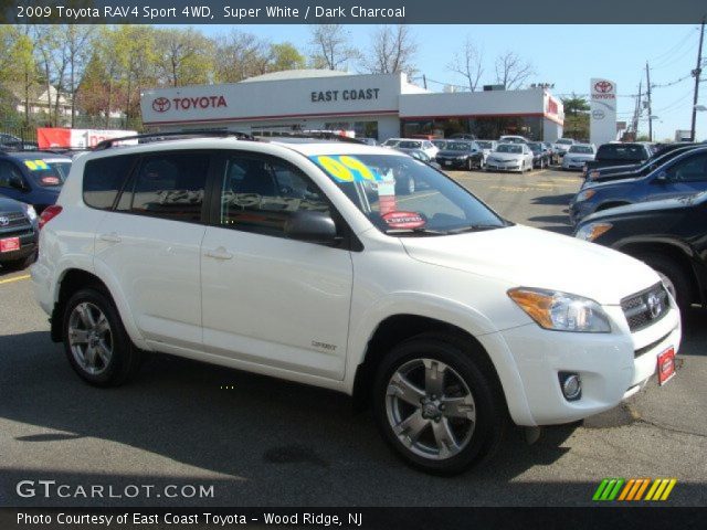 2009 Toyota RAV4 Sport 4WD in Super White