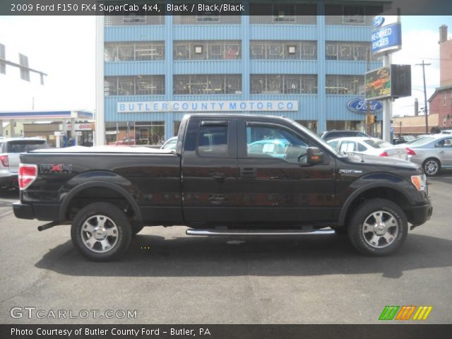 2009 Ford F150 FX4 SuperCab 4x4 in Black