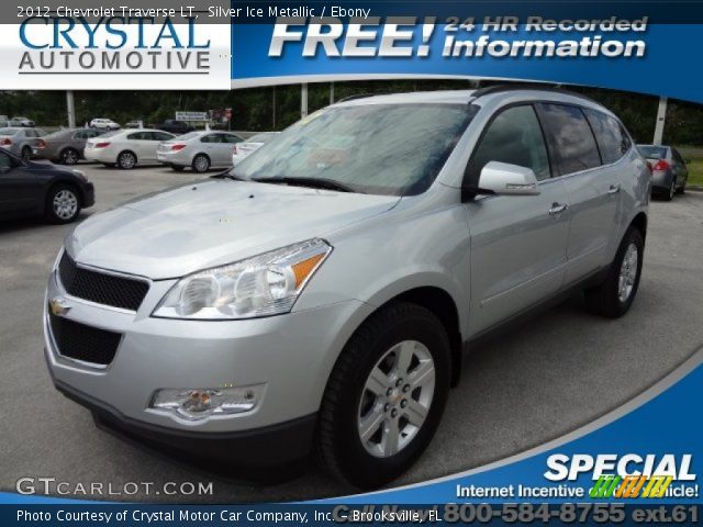 2012 Chevrolet Traverse LT in Silver Ice Metallic