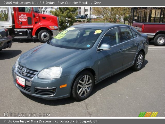 2006 Volkswagen Jetta 2.5 Sedan in Blue Graphite Metallic