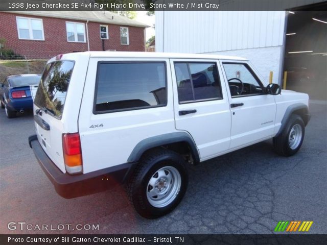 1998 Jeep Cherokee SE 4x4 Right Hand Drive in Stone White