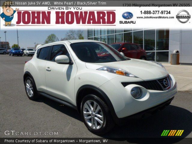 2011 Nissan Juke SV AWD in White Pearl