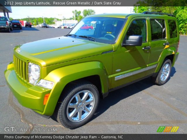 2012 Jeep Liberty Latitude in Rescue Green Metallic