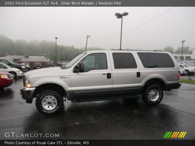 2003 Ford Excursion XLT 4x4 in Silver Birch Metallic