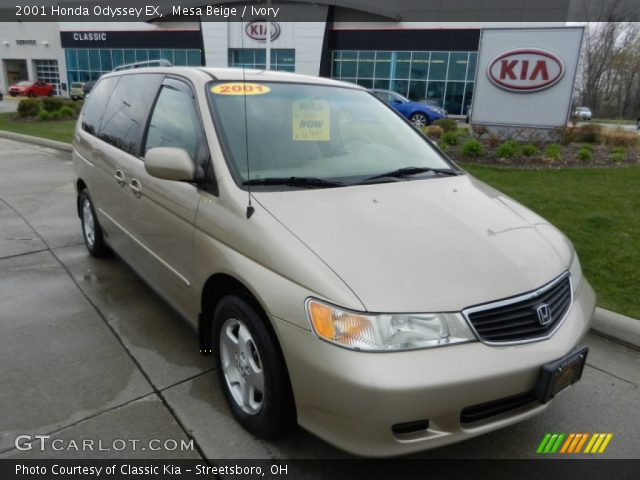 2001 Honda Odyssey EX in Mesa Beige