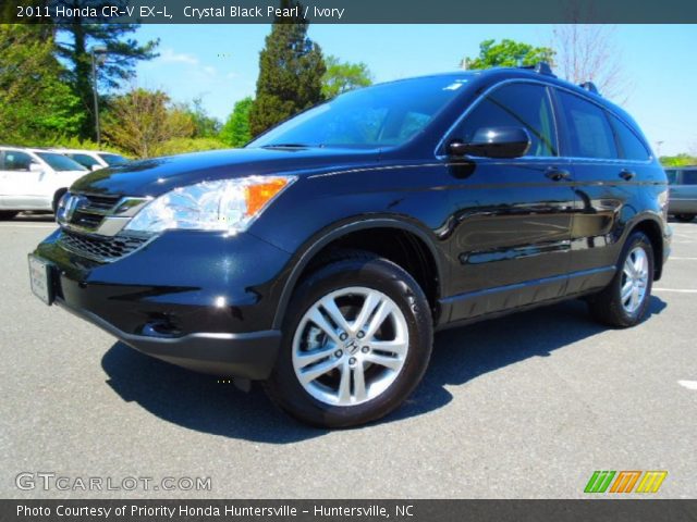 2011 Honda CR-V EX-L in Crystal Black Pearl