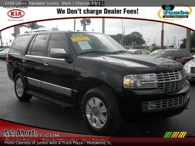 2008 Lincoln Navigator Luxury in Black