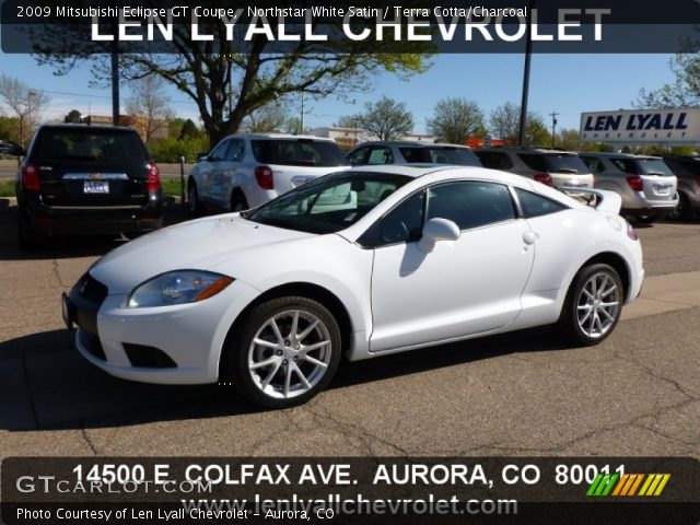 2009 Mitsubishi Eclipse GT Coupe in Northstar White Satin