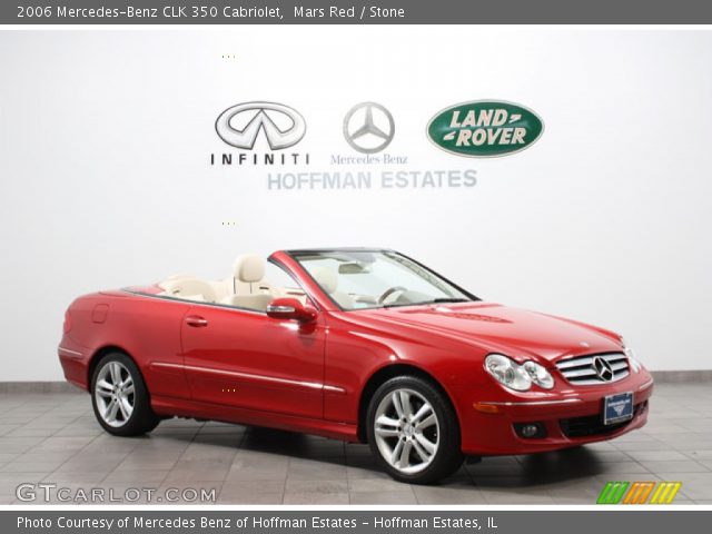 2006 Mercedes-Benz CLK 350 Cabriolet in Mars Red