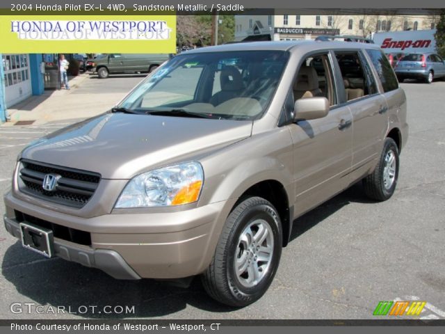 2004 Honda Pilot EX-L 4WD in Sandstone Metallic