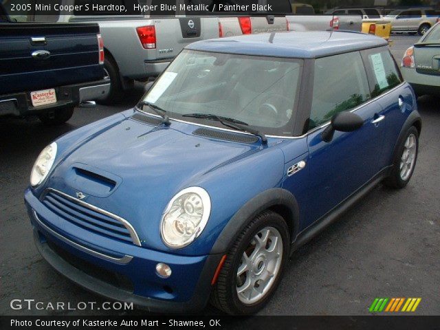 2005 Mini Cooper S Hardtop in Hyper Blue Metallic