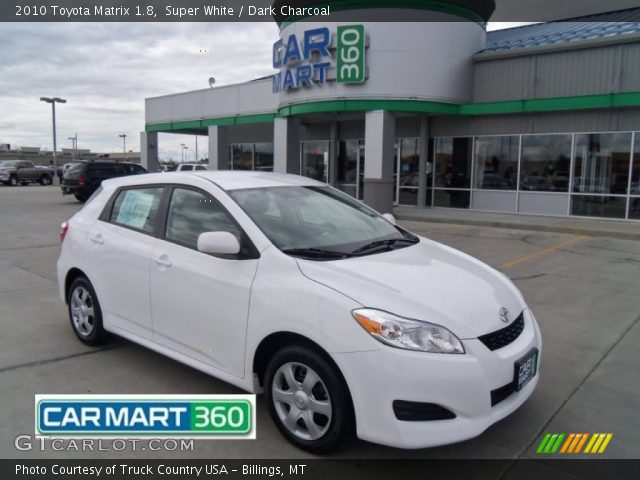 2010 Toyota Matrix 1.8 in Super White