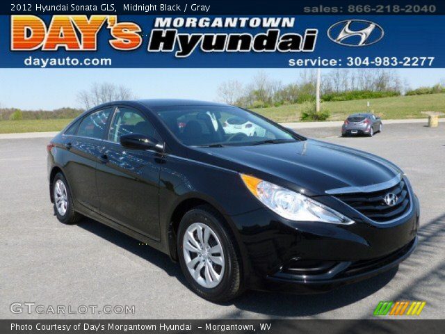 2012 Hyundai Sonata GLS in Midnight Black