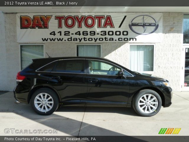 2012 Toyota Venza LE AWD in Black