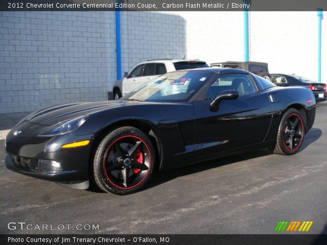 2012 Chevrolet Corvette Centennial Edition Coupe in Carbon Flash Metallic