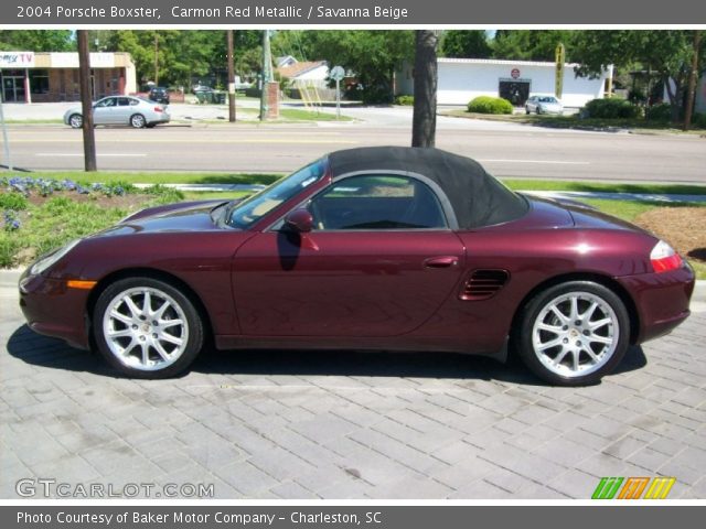 2004 Porsche Boxster  in Carmon Red Metallic