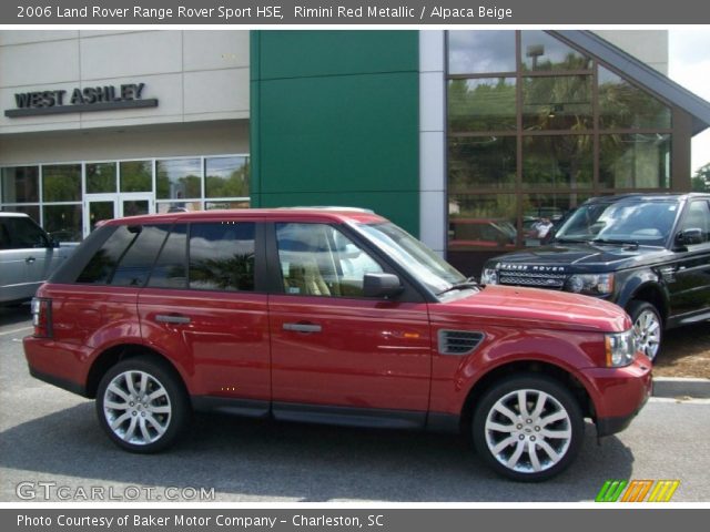 2006 Land Rover Range Rover Sport HSE in Rimini Red Metallic