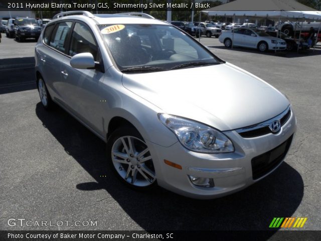 2011 Hyundai Elantra Touring GLS in Shimmering Silver Metallic