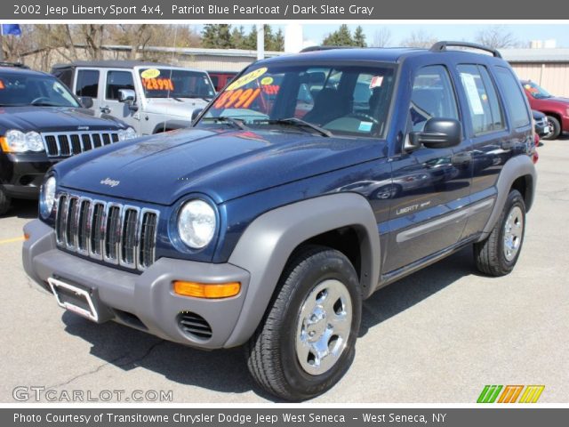 2002 Jeep Liberty Sport 4x4 in Patriot Blue Pearlcoat