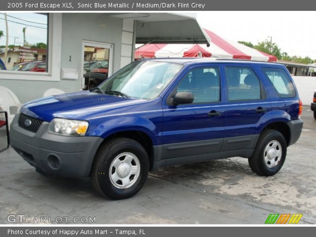 2005 Ford Escape XLS in Sonic Blue Metallic